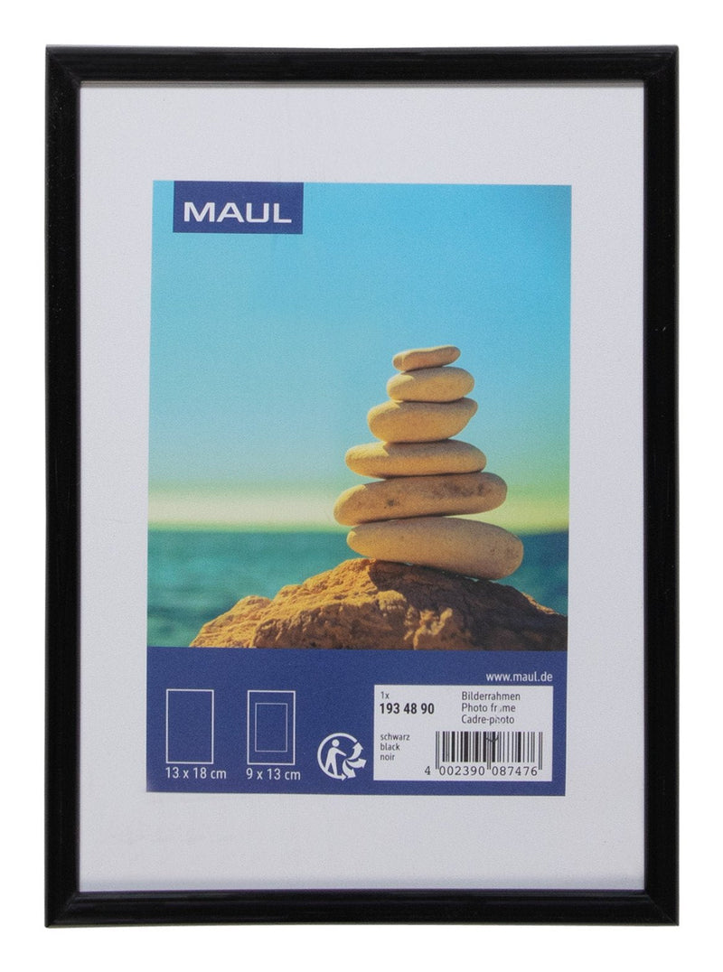 Maul Frame Fotos Maulart Plastic 13 X 18CM, Black
