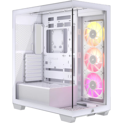Corsair PC Case Icue Link 3500X RGB White Glass Tempered CC-9011281-WW — image 1