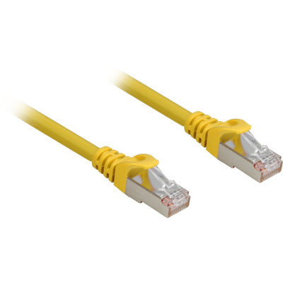 Sharkoon Latiguillo RJ45 CAT.6A SFTP 4044951018505 Yellow 1 Tape Measure Lsoh ( Without Halógenos) — image 1