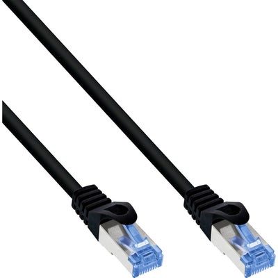 Inline® Patch Cable CAT.6A, S/FTP, Tpe Flexible, Black 0.25M — image 1
