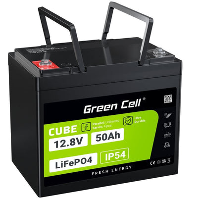 Green Cell LFPGC12V50AH Battery Sistema UPS Fosfato Hierro-litio (LIFEPO4) 12V 50AH — image 1