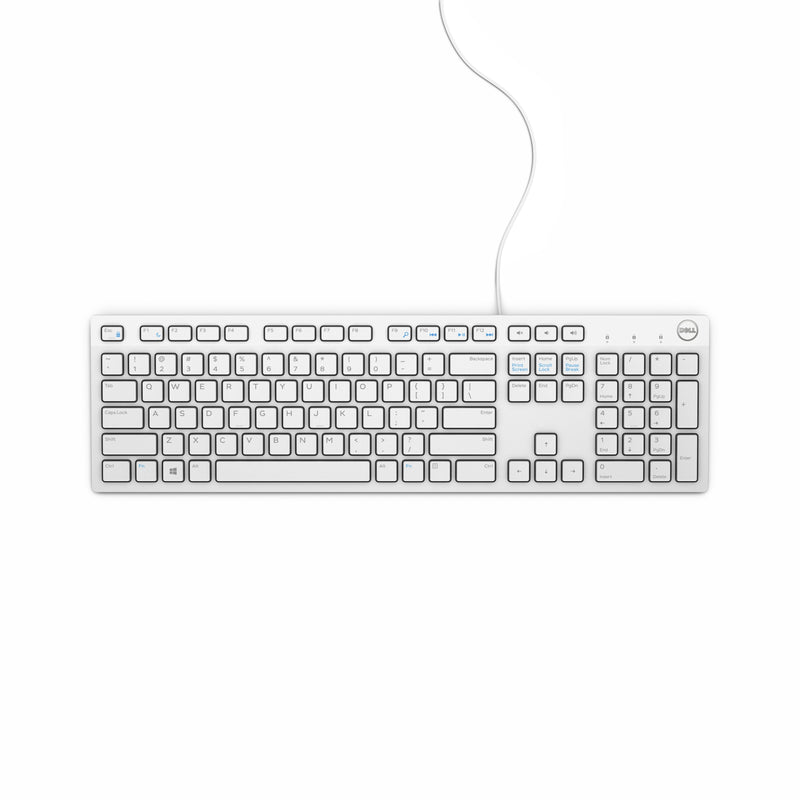 Dell Teclado German KB216 USB Qwertz Blanco