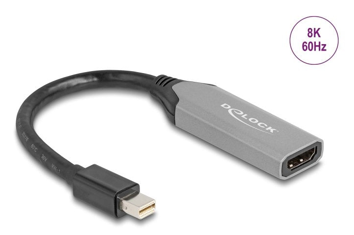 Delock Mini DisplayPort a HDMI Adapter 8K With Hdr