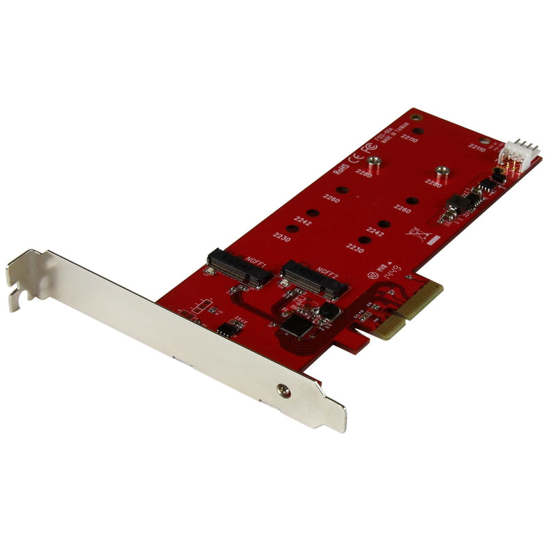 StarTech.com Card Controladora M.2 SATA III Pci Express 2 SSD Adapter Card Ngff Controlador Almacenamiento