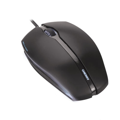 Cherry Mouse Optico Gentix Illuminated 1000DPI USB Ambidextro Black JM-0300 — image 1