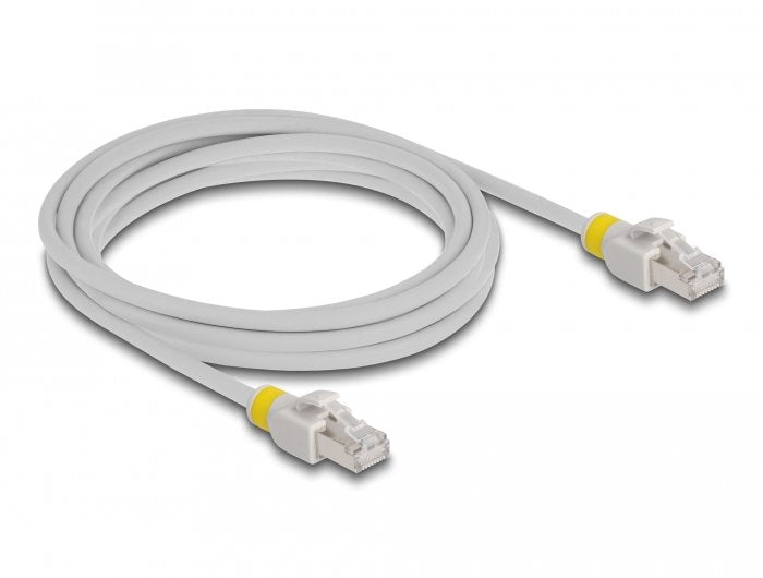 Delock Network Cable RJ45 CAT.6A S FTP With Colour Clips 3M