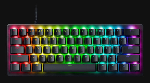 Razer Huntsman V3 Pro Mini, Keyboard Gaming Black Disposición de, Razer Analog Optical Gen 2 RZ03-04990400-R3G — image 1