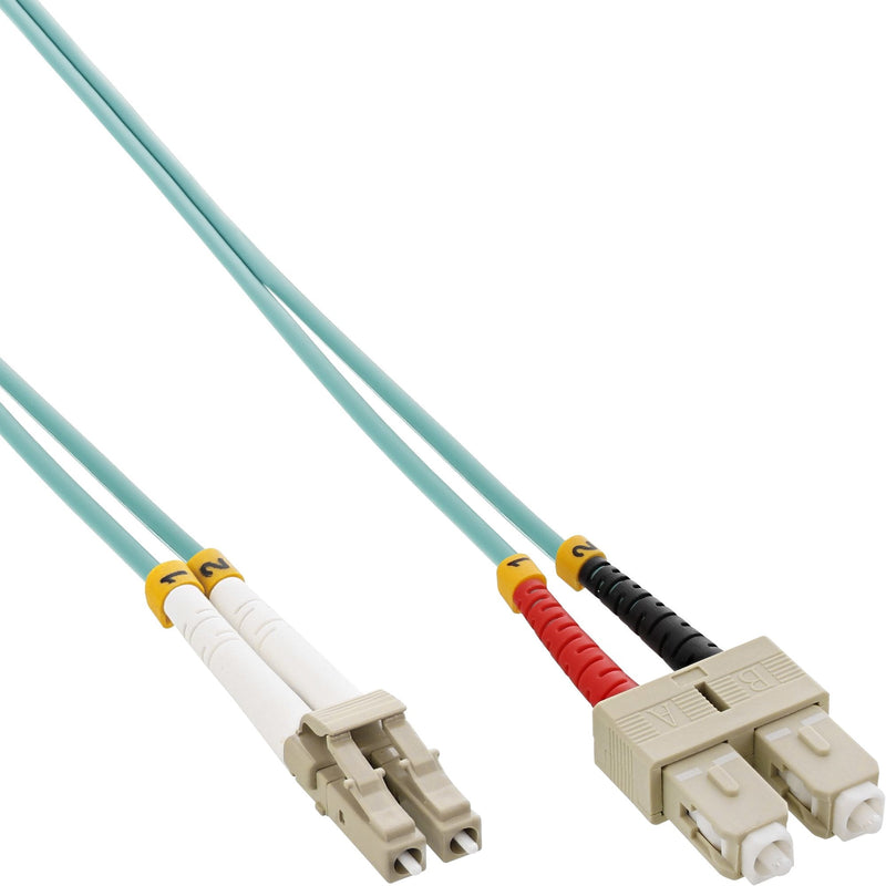 Inline Cable Dúplex Fibre Optic Lc/Sc 50/125?M OM3 3M