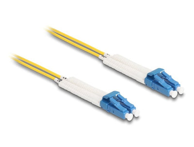Delock Lwl Cable Lc Duplex a Lc Duplex Singlemode OS2 Winkelbar 1M — image 1