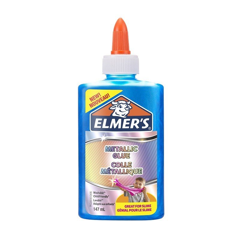 Adhesive Artesanal Elmer Blue Metallic 147ML