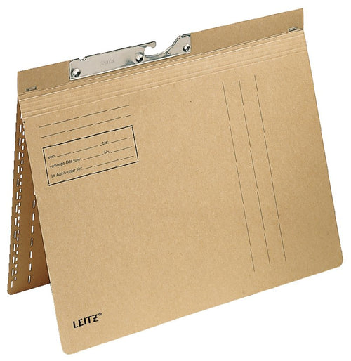 Leitz Ring Binder Colgante Din A4 Kaufmännische Heftung Naturbraun — image 1