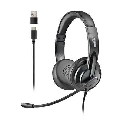 Ngs Headphones VOX605 USB With Microphone USB Black — image 1