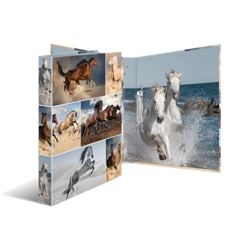 Herma Folder Anillas A4 Caballos 2D — image 1
