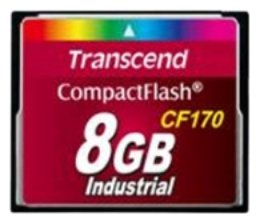 Transcend CF170 Memory Flash 8GB Compactflash Mlc — image 1
