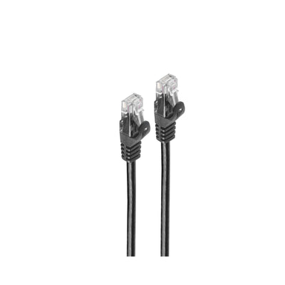 Shiverpeaks RJ45 Network Cable U UTP With CAT.7 Rohk., Black 1M — image 1