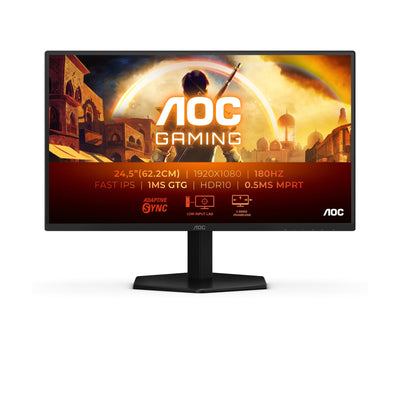 AOC Monitor G4 25G42E (24.5) 1920 X 1080 Pixels Full HD LED Black Red — image 1