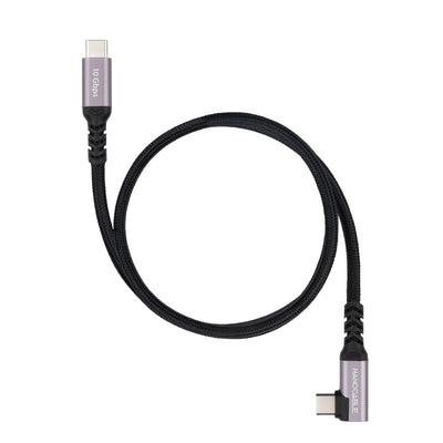 USB Cable -c Acodado M/M 3.2 GEN2 100W 4K/60HZ 3M — image 1