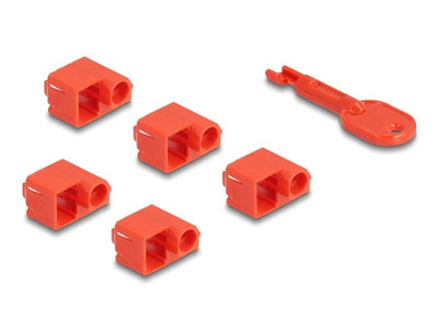 Delock 20929 Set Of Bloqueadores Ports RJ45 Male 10 Units — image 1