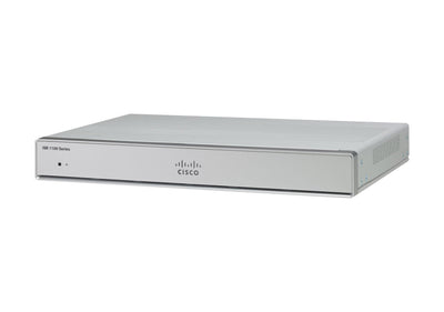 Cisco C1111-4P Router Gigabit Ethernet Silver — image 1
