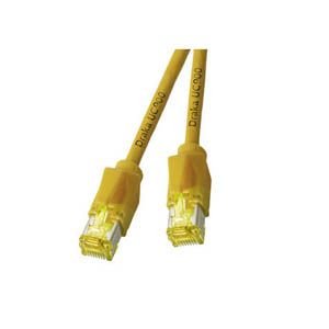 Efb RJ45 Network Cable CAT.6A S FTP Lszh Draka UC900 TM31 Yellow 3M — image 1
