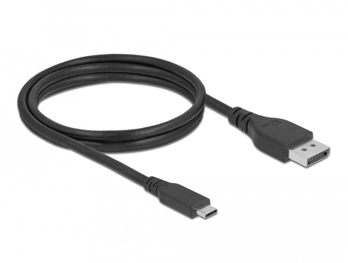 Delock Cable Bidireccional USB Type-c a DisplayPort (dp Alt Mode) 1M