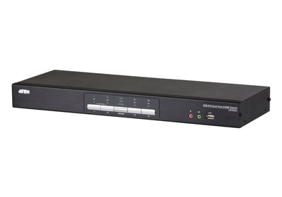 Aten Switch USB Kvmp, CS1644A, 4 Ports Dual-DVI (DVI-i/Dual Link), USB 2.0, Audio — image 1