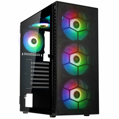 Kolink PC Case Semitorre ATX Observatory Hf Mesh A-rgb Black Bahías Int: 2X3.5'' Or 2.5''/ 2X3.5'' Or 2.5''/ 2 — image 1