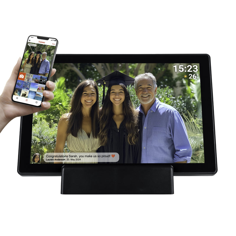 Denver PFF-1070B Frame Fotográfico Digital Black 25,6CM (10.1) Screen Touchscreen Wi-Fi