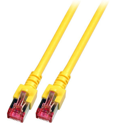 Efb RJ45 Network Cable S FTP, CAT.6, Lszh, 0.15M, Yellow — image 1