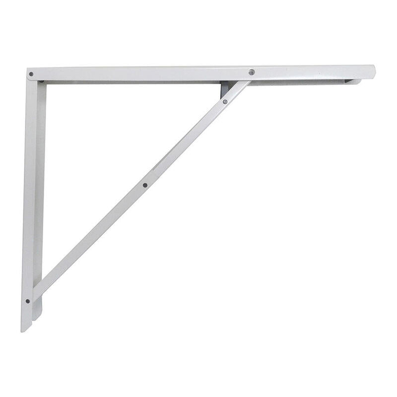 Escuadra Steel Foldable Abat-plan White 40X52CM
