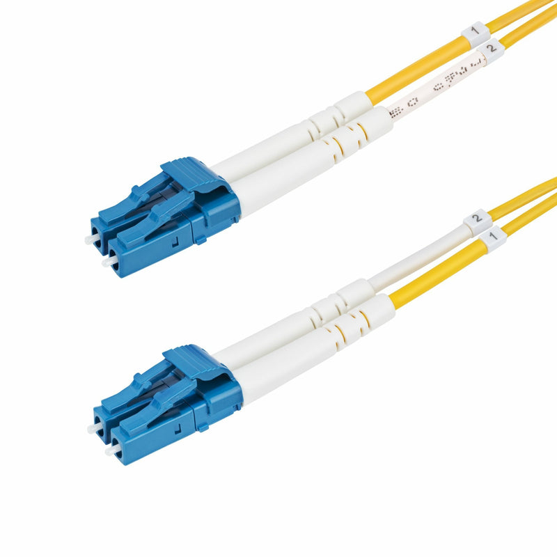 StarTech.com 1M (3.3FT) Lc To Lc (upc) OS2 Single Mode Duplex Fiber Optic Cable 9/125?M Laser Optimized 10G Be