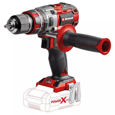 Einhell Drill Percutor Wireless Tp-cd 18 80 Li-i Bl - Body Only 18 Voltios Red Black Without Battery Ni Charge — image 1
