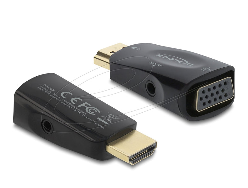 Delock HDMI a VGA Adapter With Audio