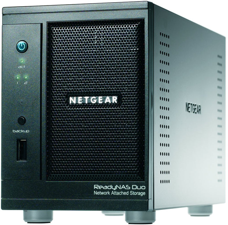 Netgear RND2110-100ISS RND2110V1 Readynas Duo Gigabit Formato Tower Network Storage (1 Drive X 1TB)