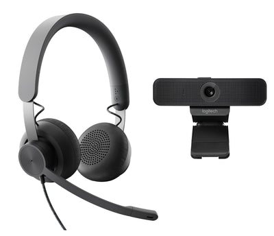 Logitech 991-000338 Headphone And Helmet Sistema Vídeoconferencia Personal Alámbrico Graphite — image 1