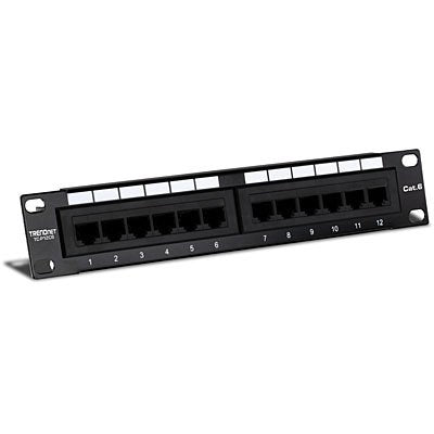 Trendnet TC-P12C6 Patch Panel — image 1