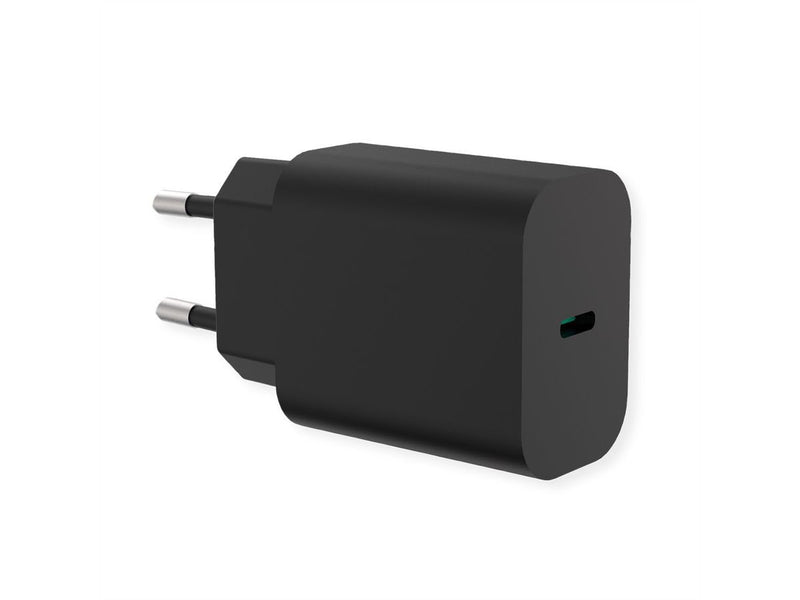 Value Charger USB With Euroconector, 1 Port ( Type-c Pd), 25W