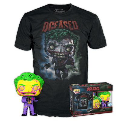 Set Figure Pop & Tee DC Comics Joker Size M — image 1