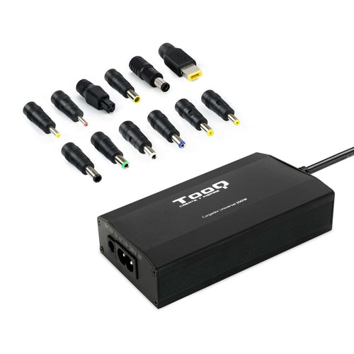 TooQ Charger Universal Laptop 100W - USB - 12 Adaptadores - Voltaje 12-24V - Indicador LED — image 1