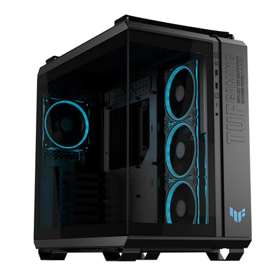 ASUS PC Case Tuf Gaming GT502 Horizon Miditower Case Product Features Transparent Panel Not Included ATX micro — image 1