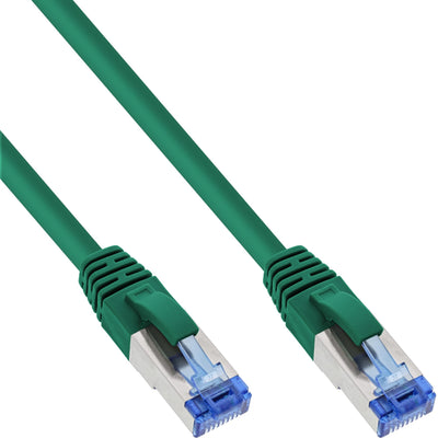 Inline Network Cable S/FTP Pimf CAT.6A Libre Halógenos 500MHZ Green 10M — image 1