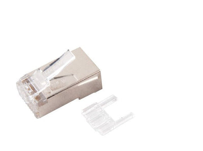RJ45 Connector Male STP, CAT.6, VPE100 — image 1
