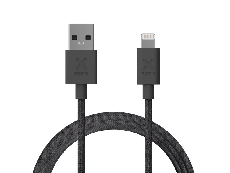 Xtorm Cable GO2 USB-A a Lightning 1M Black