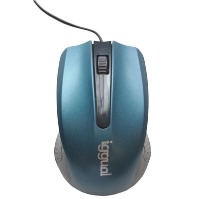 Iggual Mouse Óptico COM-ERGONOMIC-RL-800DPI Blue — image 1