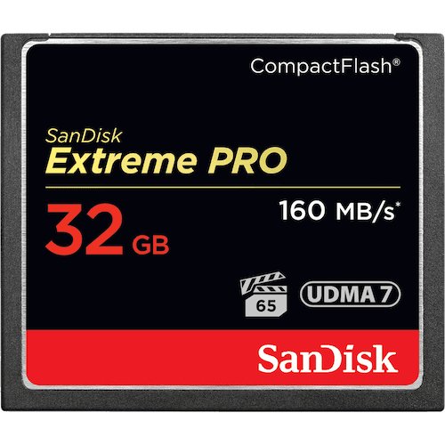 SanDisk Compact Flash 32GB SanDisk Extreme Pro SDCFXPS-032G-X461000X/1067X