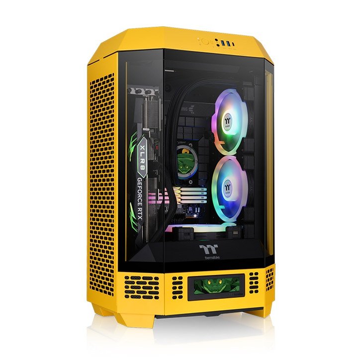 Thermaltake PC Case CA-1Y4-00S4WN-00 Yellow Oscuro