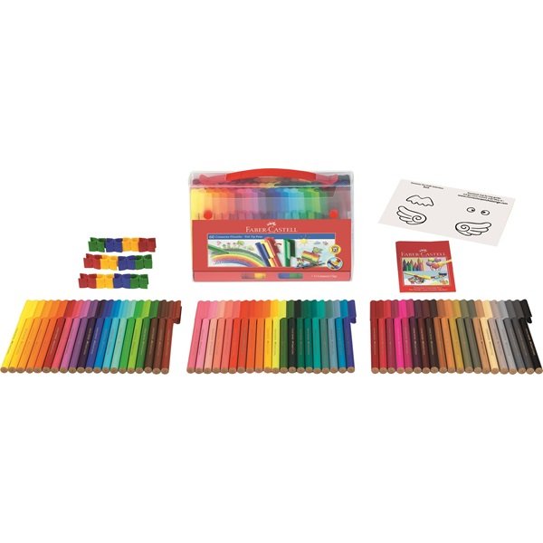 Faber-castell Koffer Connector Filzstifte 60-PIEZAS