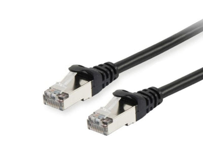 Equip Latiguillo Apantallado S/FTP Categoria 6 Libre Halogenos 2M Colour Black P/N 605591 — image 1