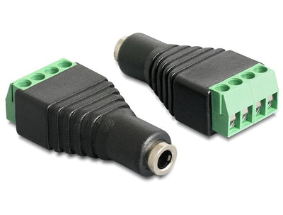 Delock Adapter Stereo Jack Female 3,5MM Terminal Block 4 Pines — image 1
