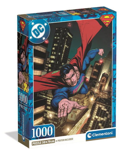 Clementoni Puzzle Superman 2025 1000 Pieces — image 1